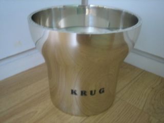 Krug Champagne Bucket Cooler BNIB Classy Limited Supply Full Size