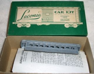 Laconia Car Kit HO Gauge Mainline Sierra R R Combine Coach Car