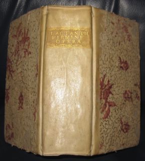 1513 Lactantius The Divine Institutes Religious Post Incunabula Giunta