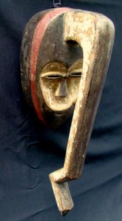 KWELE ZOOMORPHIC   (SNAKE LIKE)   FACEMASK   GABON