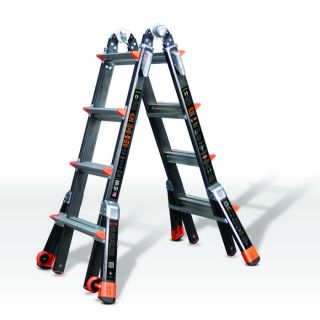 Dark Horse Multi Use Fiberglass Ladder 17 Foot from Brookstone