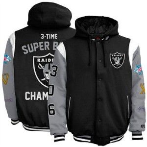 Oakland Raiders L Large Super Bowl Commemorative Jacket by G III