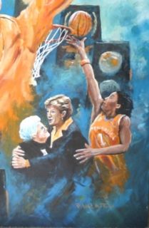 lady vols awesome basketball coach pat summitt is captured in this