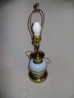Brass Art Deco Underwriters Laboratories 20 5 Portable Lamp