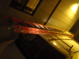 Louisville Ladder 28 Foot Fiberglass Orange
