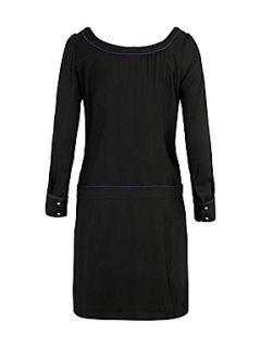 Kookai Contrast trim sleeved dress Black   