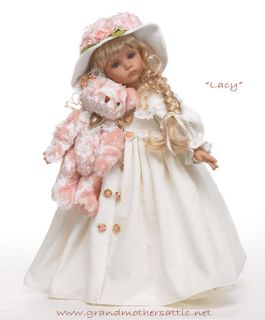 LACY   18 collectible DollMaker and Friends doll, artist Linda Rick