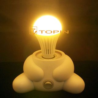10x 7W E27 LED Lamp Bulb White Warm Light Energy Saving Super Bright
