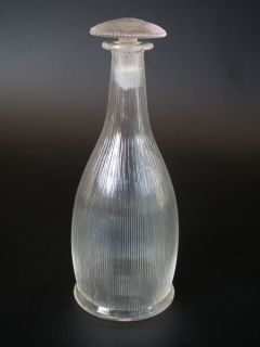 Rene Lalique Clear Glass Vigny 5 Musky Perfume Bottle