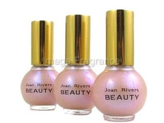 Joan Rivers Beauty Nail Polish 3 Bottle Set in OYSTER .25 oz each
