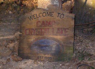 Camp Crystal Lake Friday The 13th Hat Cap Lake Blood Vintage RARE