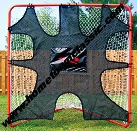 Lax Lacrosse Game Team Player Target Practice Training Goal Sport