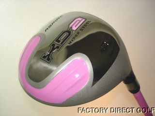 Pink Petite Womens Golf Club Ladies Hybrid Complete Set