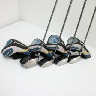 TAYLORMADE LADIES BURNER WOODS SET DRIVER/ 5 W/ 7 W/ 5 HYB. GREAT DEAL