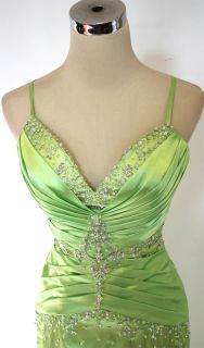 Lara Design $420 Green Formal Evening Ball Gown 6