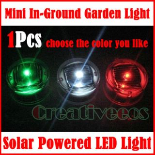 Outdoor Garden Solar Powered in Ground Ground LED Landscape Light Lamp