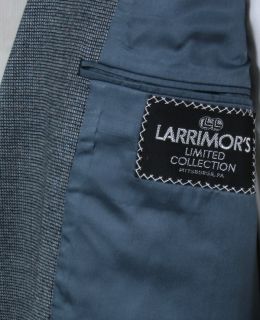 Larrimores Pittsburgh Vtg Two Button Suit 43L