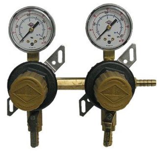 T1672ST Two Product Secondary Co2 Kegerator Regulator by Taprite