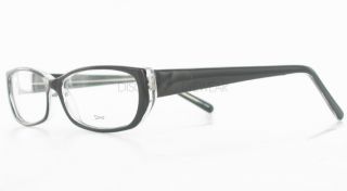 Soho 85 Eyeglasses Frame Plastic Large Black Clear Bold Mens Womens