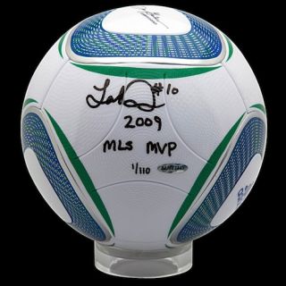 Landon Donovan Signed 2009 MLS MVP MLS Match Soccer Ball UDA Le 110