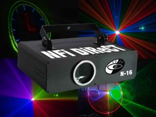 budget (1 Watt) RGB Full Color Animation Laser Projector ILDA Port