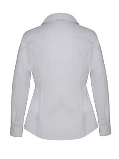 Alexon White tailored wrap blouse White   