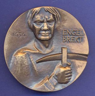 Medal Engelbrekt by Ernst Nordin Heavy F178