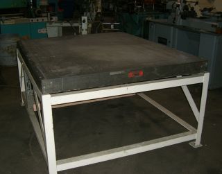 Lawley 60 x 72 Granite Surface Plate on Stand