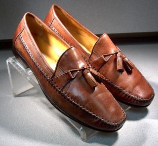 Johnston Murphy Mens Shoes Latimer Tassel Loafers 15 0960 Size 10 W