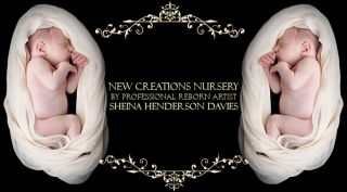 Reborn New Sheila Michael Victoria Now Megan New Crations Nursery