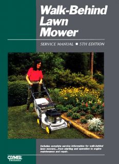 This manual covers these 141 Walk Behind Lawn Mower models . . .