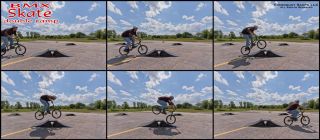 Double Launch Ramp   BMX Sequence