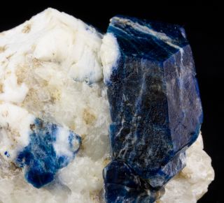Azureblue Lazurite Lapis Lazuli Sharp Crystals to 1 4