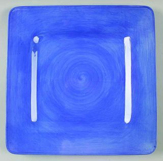 Laurie Gates Somerset Blue Square Dinner Plate 6579574