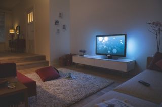 12V 15 LED White Strip Light Lazer Under Glow Sofa Bed Table TV Back