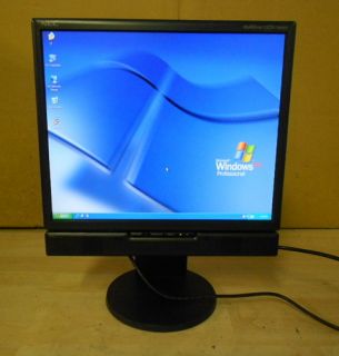 NEC MultiSync LCD1770NXM BK 17 LCD Flat Panel Monitor w Video Cable