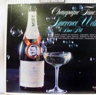 Lawrence Welk Dave Pell Champagne Time LP VG SDLP 200 Vinyl Record