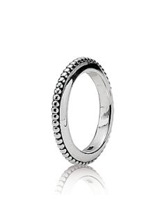 Pandora Sterling Silver Circles Ring Silver   