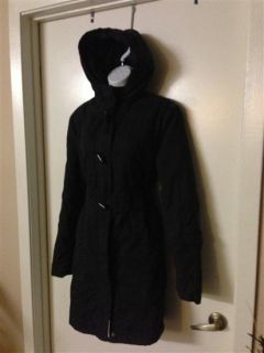 Size Large Womans Black Roxy Winter Jacket Coat Sz 14AUST