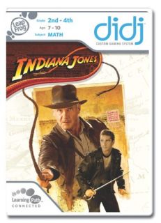 Features of LeapFrog Didj Custom Learning Game Indiana Jones