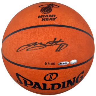 Signed Lebron James Limited Edition Logo Basketball 6 100 Upper Deck