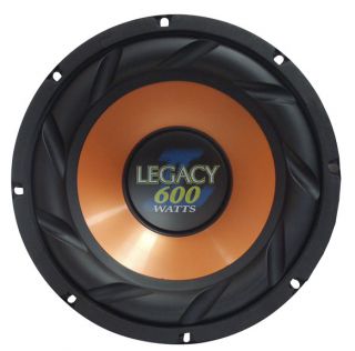 New Legacy LWFX107 10 1200W Car Audio Subwoofers Subs Woofers Pair