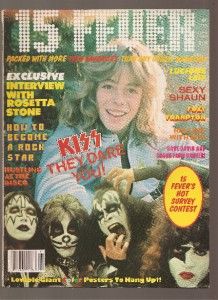 1978 15 Fever Mag Kiss Leif Garrett Bay City Rollers Frampton