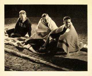 1936 Olympics Athletes Leni Riefenstahl Photogravure   ORIGINAL