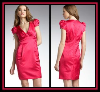 NANETTE LEPORE Dress 2 XS UK 4 NWT $348 New Summer Love Pink Shift