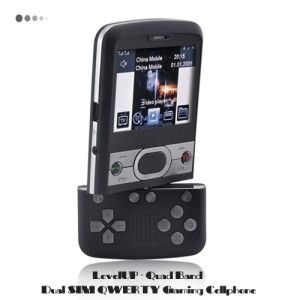 LevelUP   Quad Band Dual SIM QWERTY Gaming Cellphone