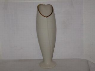 Vintage Lenox Keepsake Collection Bud Vase Ivory w/ Gold Trim Fine