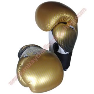 Top King Boxing Gloves Super Star TKBGSS 01 Air Gold 16 Oz
