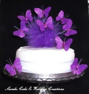 Butterfly Cake Topper, Wedding Birthday Anniversary Celebration