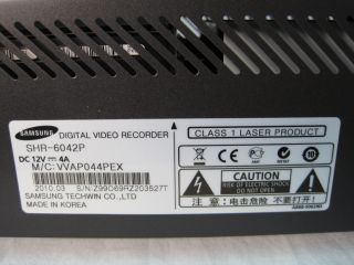 DVR SAMSUNG SHR 6042 AND LG FLATRON 17 L1734S MONITOR CCTV SECURITY